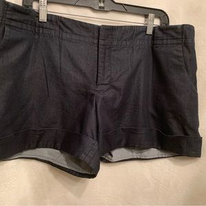 $$ SOLD $$ Mossimo Black Cuffed Shorts Size 14
